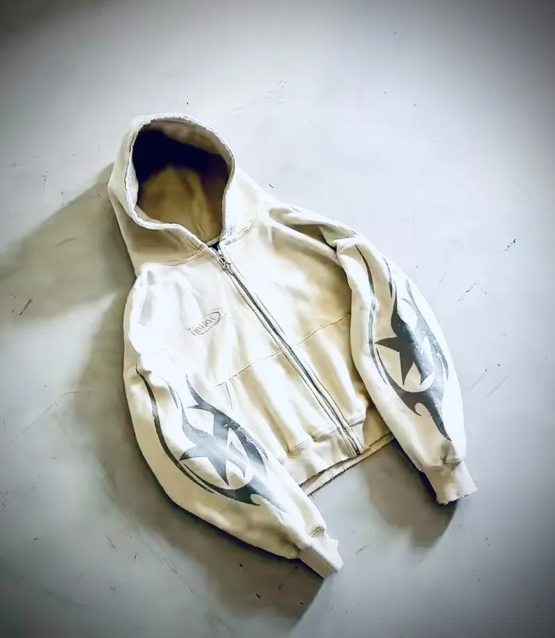 BLACKWARD TRENDY 𝄋 ZIP HODDIE