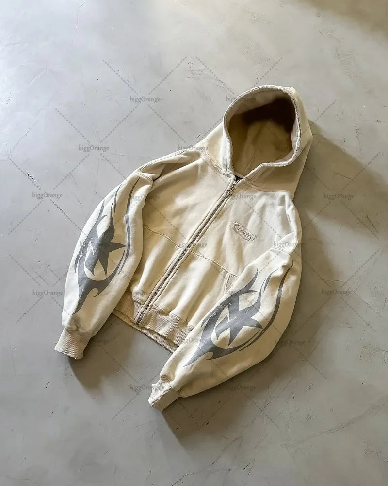 BLACKWARD TRENDY 𝄋 ZIP HODDIE