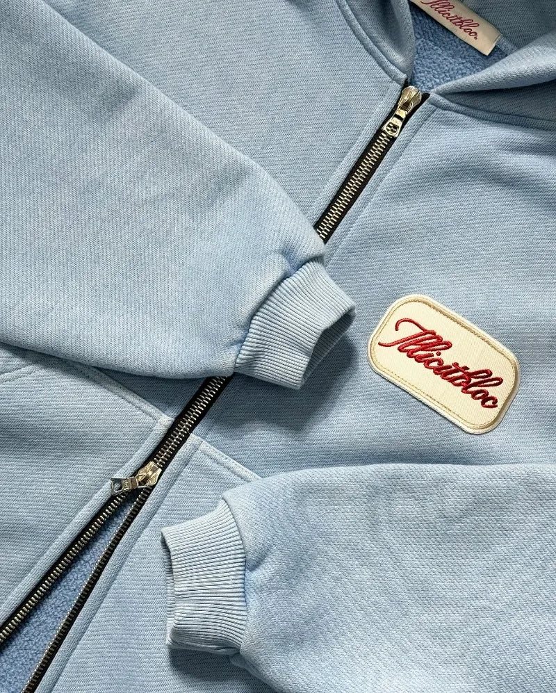 BLACKWARD YRN ❈ ZIP HODDIE