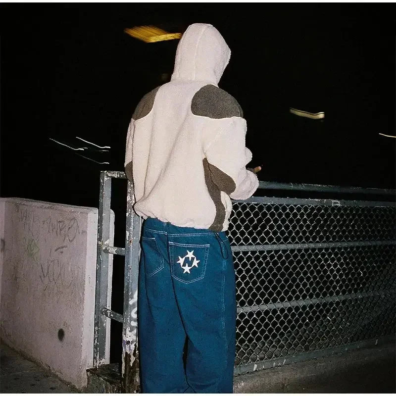 Y2K Zip up Hooded Sweater