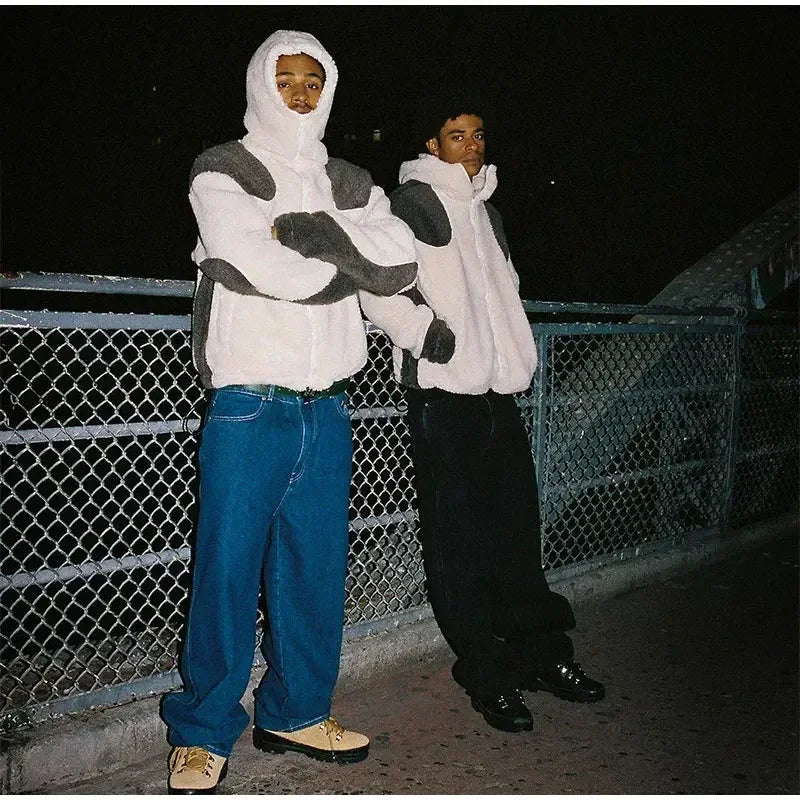 Y2K Zip up Hooded Sweater