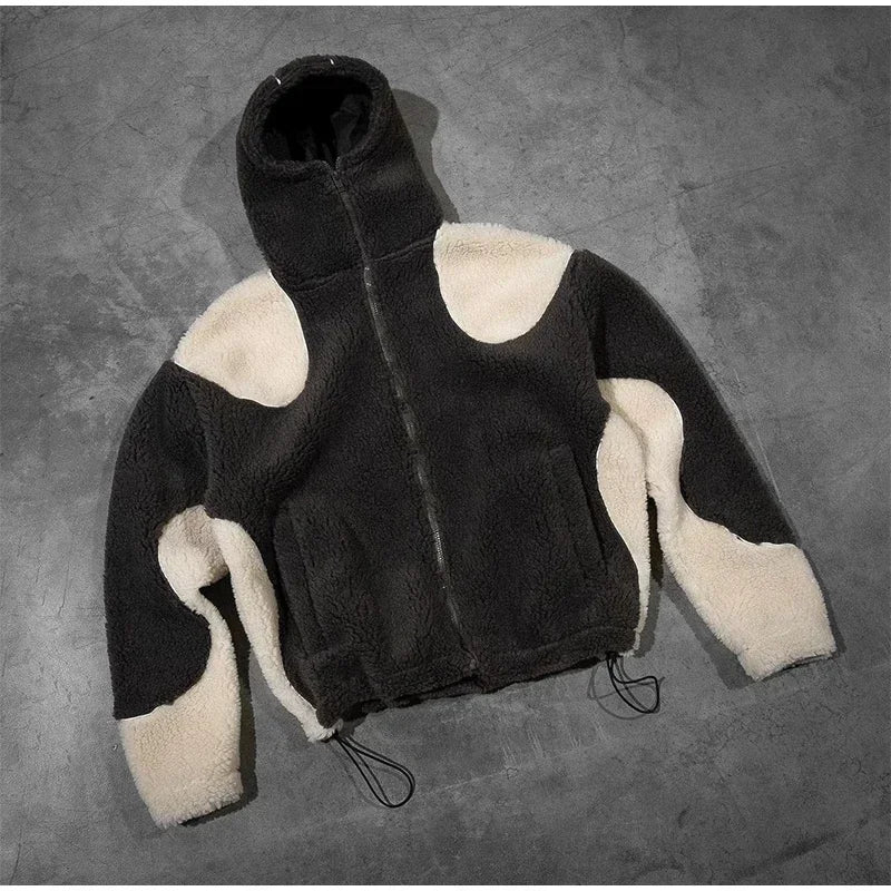 Y2K Zip up Hooded Sweater