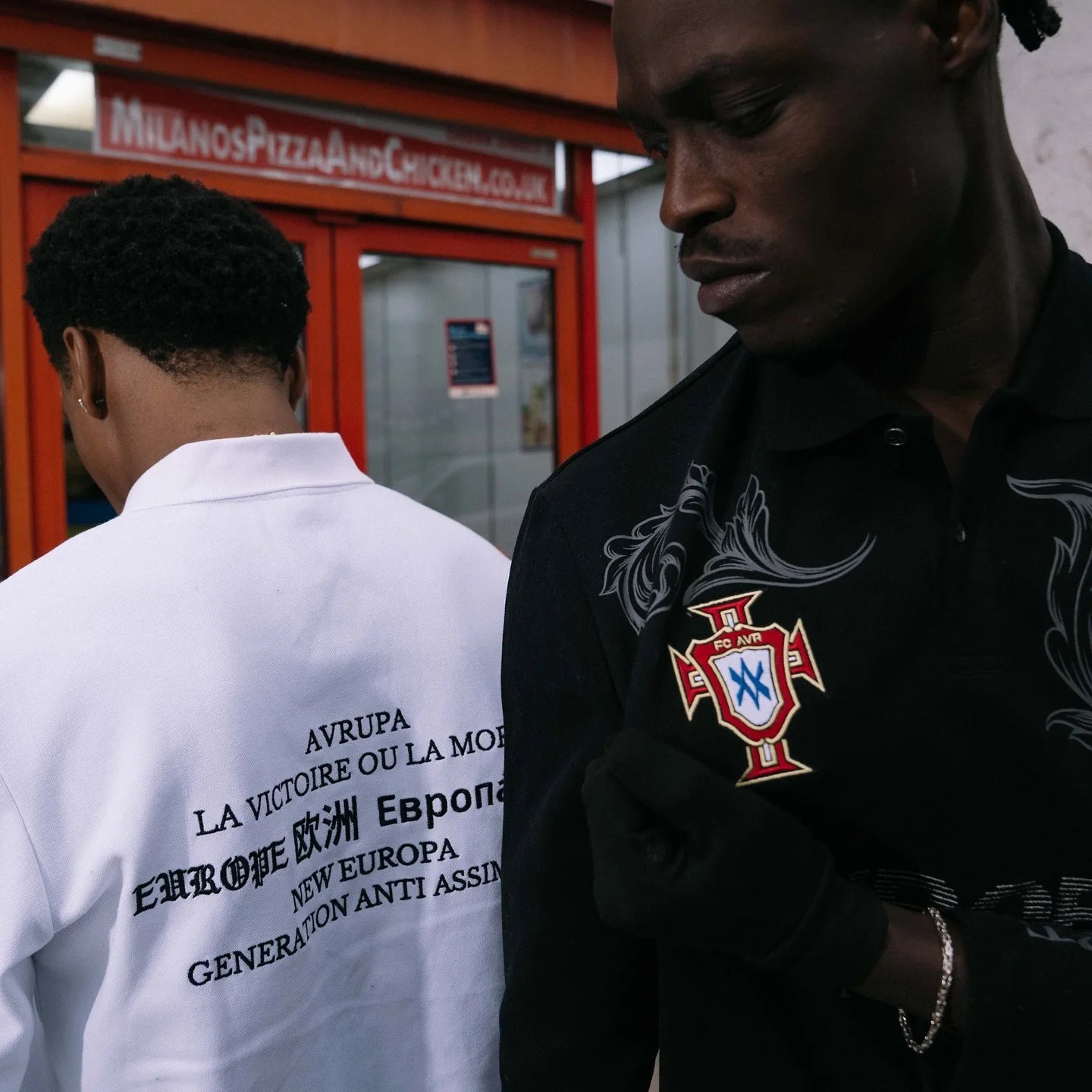 Blackward Knis Retro Long Polo Shirt Y2k