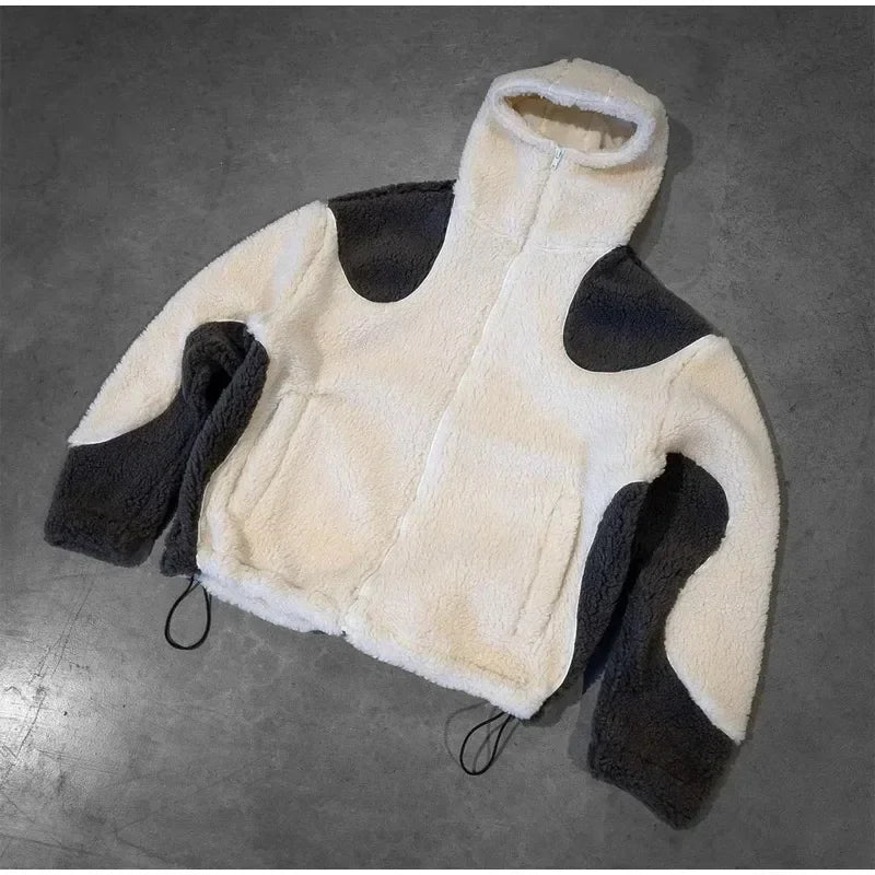 Y2K Zip up Hooded Sweater