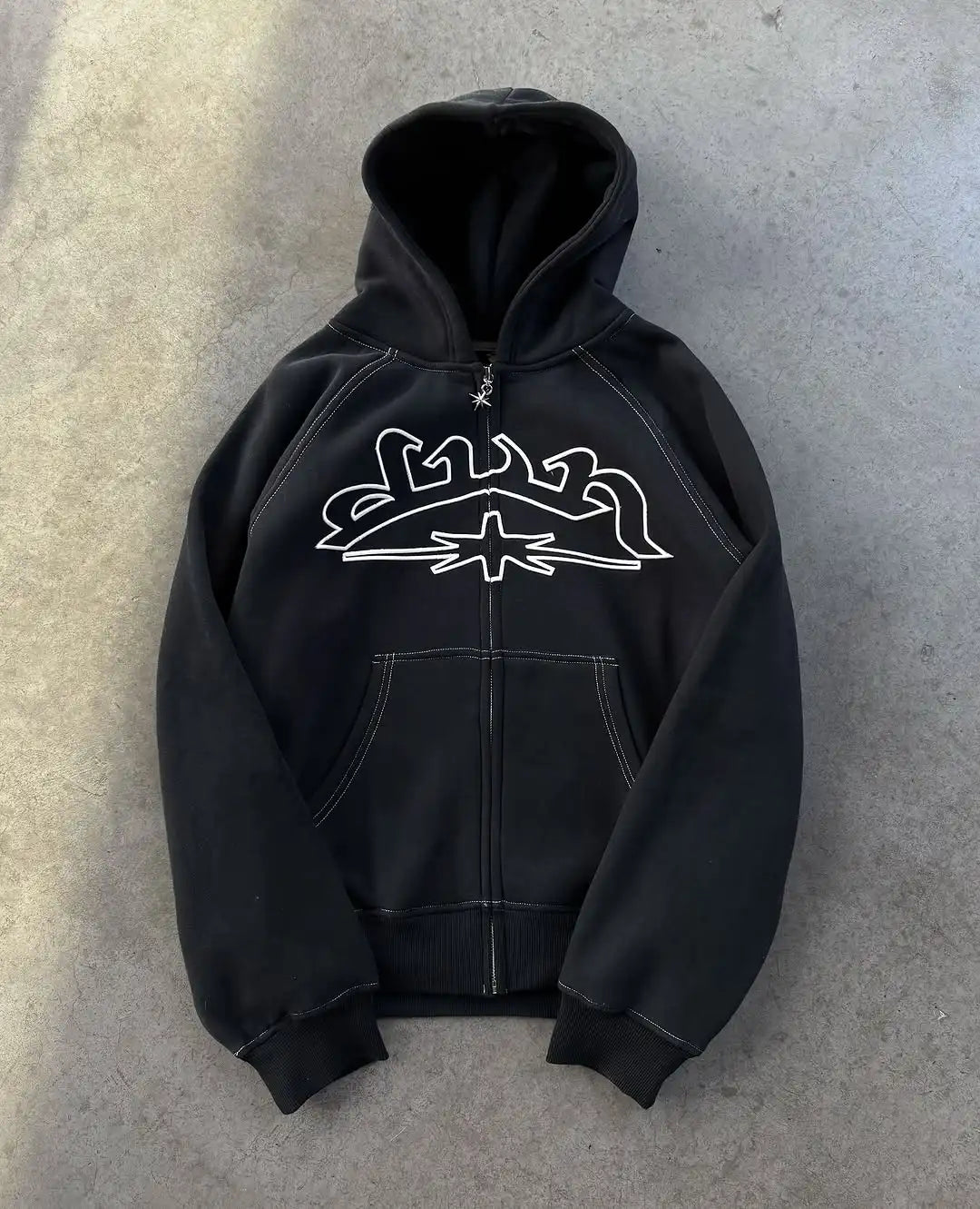 Backward Orion Hoodie Harajuku Hip Hop Street