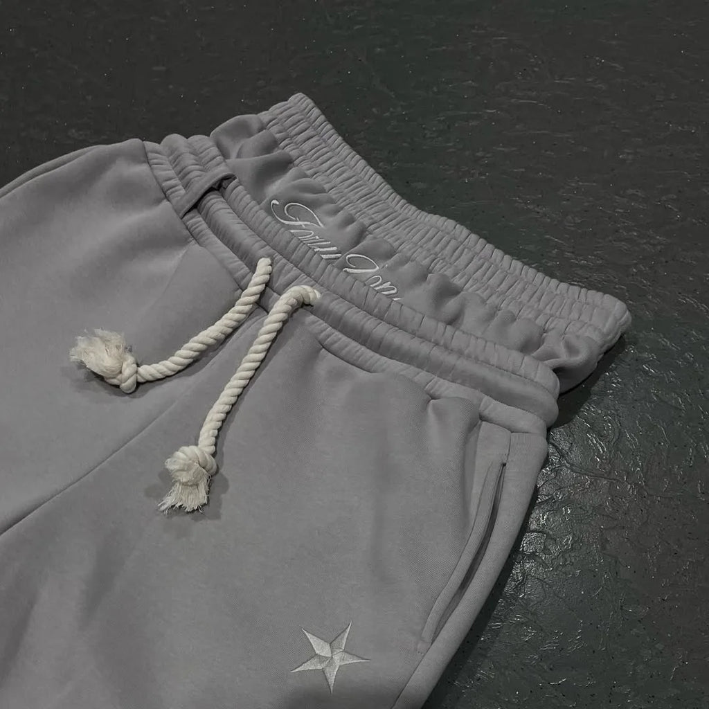 Harajuku Loose Double Waisted Sweatpants Y