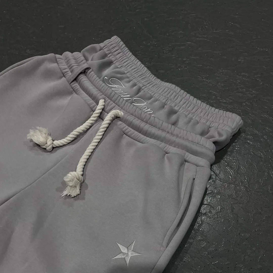 Harajuku Loose Double Waisted Sweatpants Y
