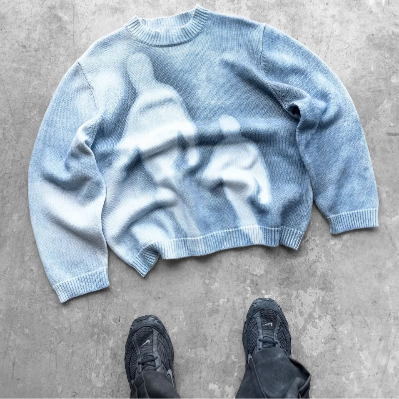 New style loose round neck